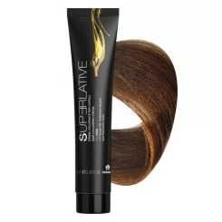 Фото Крем-фарба для волосся FARMAGAN Superlative 8.32 Світлий Блонд ірисового-Золотистий Аміачна 100 мл - 1