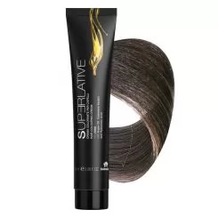 Фото Крем-краска для волос FARMAGAN Superlative 6.23 Темный Блонд Золотистый Ирис Аммиачная 100 мл - 1