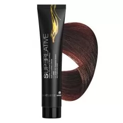 Фото Крем-краска для волос FARMAGAN Superlative 5.4 Браун Медный Ясный Аммиачная 100 мл - 1