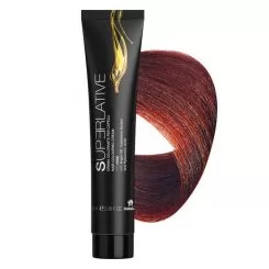 Фото Крем-краска для волос FARMAGAN Superlative 6.4 Светло-Русый Медный Аммиачная 100 мл - 1