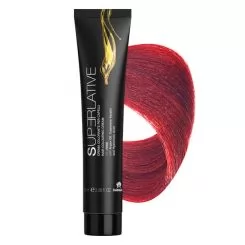 Фото Крем-фарба для волосся FARMAGAN Superlative 7.66 Інтенсивний Червоний Аміачна 100 мл - 1