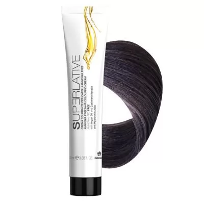 Сервисное обслуживание Крем-краска для волос FARMAGAN Superlative 6.1 Темный Блонд Пепельный Безаммиачная 100 мл
