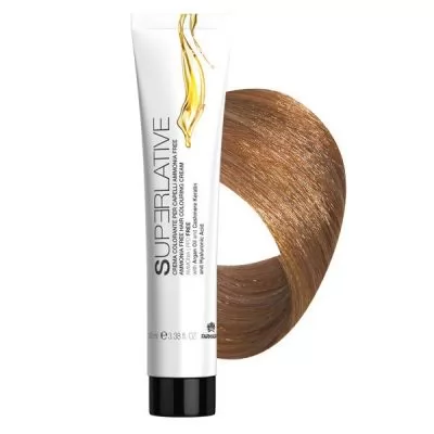Характеристики товару Крем-фарба для волосся FARMAGAN Superlative 9.3 Екстра Світлий Блонд Золотистий Безаміачна 100 мл
