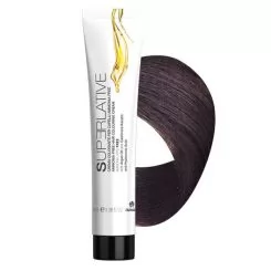 Фото Крем-краска для волос FARMAGAN Superlative 4 Коричневый Безаммиачная 100 мл - 1
