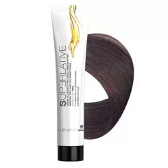 Фото Крем-краска для волос FARMAGAN Superlative 5 Светло-Коричневый Безаммиачная 100 мл - 1