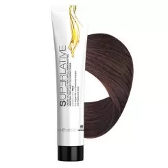 Фото Крем-краска для волос FARMAGAN Superlative 6 Темный Блонд Безаммиачная 100 мл - 1