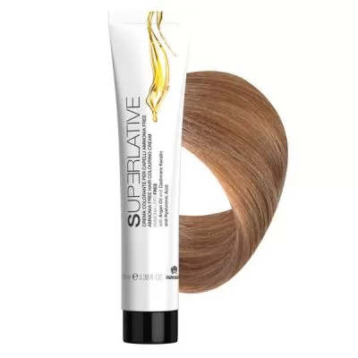 Характеристики товару Крем-фарба для волосся FARMAGAN Superlative 9 Екстра Світлий Блонд Безаміачна 100 мл