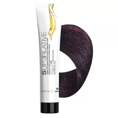 Сервісне обслуговування Крем-фарба для волосся FARMAGAN Superlative 4.7 Середньо-Коричневий Фіолетовий Безаміачна 100 мл