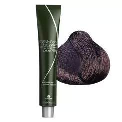 Фото Крем-краска для волос FARMAGAN Hair Color 4 Коричневый Безаммиачная 100 мл - 1