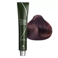 Фото Крем-краска для волос FARMAGAN Hair Color 4\3 Каштановый Золотистый Безаммиачная 100 мл - 1