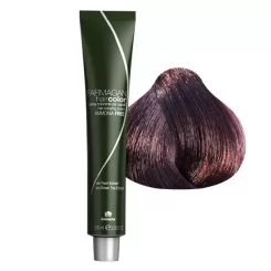 Фото Крем-фарба для волосся FARMAGAN Hair Color 5\2 Світло-Каштановий Ірис Безаміачна 100 мл - 1