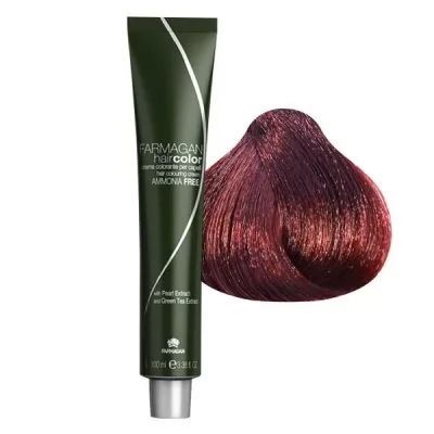 Крем-фарба для волосся FARMAGAN Hair Color 5\4 Браун Мідний Ясний Безаміачна 100 мл на www.solingercity.com