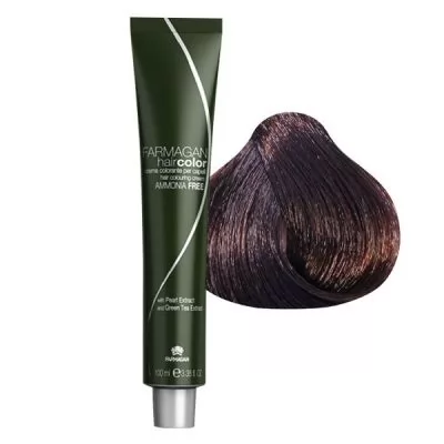 Крем-фарба для волосся FARMAGAN Hair Color 5\8 Чорний Шоколад Безаміачна 100 мл на www.solingercity.com
