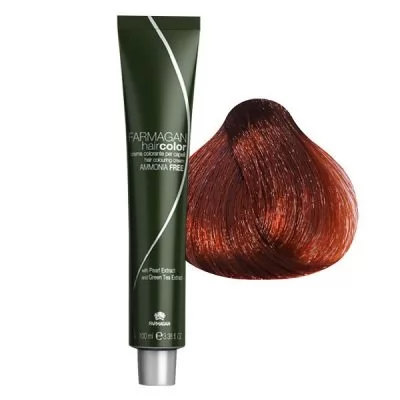 Крем-фарба для волосся FARMAGAN Hair Color 6\4 Світло-Русий Мідний Безаміачна 100 мл на www.solingercity.com