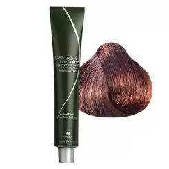 Фото Крем-фарба для волосся FARMAGAN Hair Color 6\84 Шоколадний Горіх Безаміачна 100 мл - 1