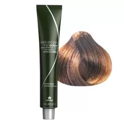 Фото Крем-фарба для волосся FARMAGAN Hair Color 7\3 Світло-Золотий Безаміачна 100 мл - 1