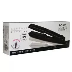 Фото Вирівнювач для волосся (праска) GA.MA CP1 Ceramic Digital Black - 4