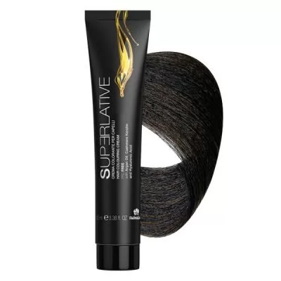 Сервісне обслуговування Крем-фарба для волосся FARMAGAN Superlative 5.01С Світло-Коричневий Крижаний Аміачна 100 мл