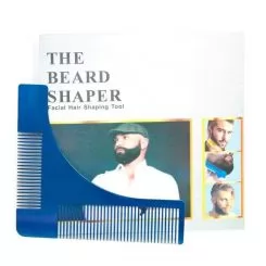 Фото Гребінець для моделювання бороди BARBER TOOLS BarberPro The Beard Shaper нержавіюча сталь - 2