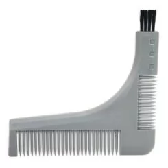 Фото Расческа для моделирования бороды BARBER TOOLS BarberPro The Beard Pro 2 Plastic серая - 1