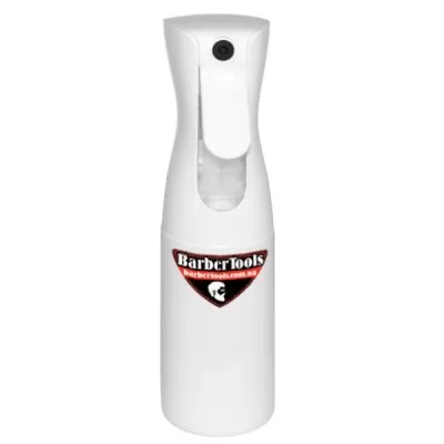 Характеристики товару Розпилювач для води BARBER TOOLS Spray Bottle напівавтомат білий 150 мл