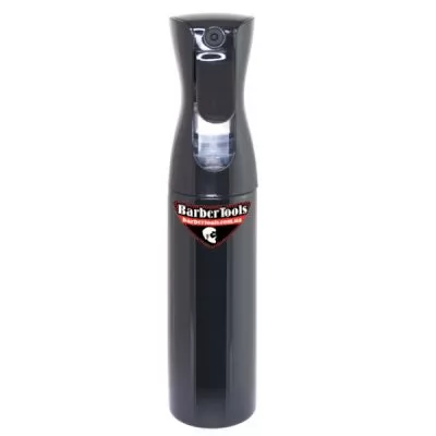 Отзывы к Распылитель для воды BARBER TOOLS Spray Bottle полуавтомат черный 300 мл