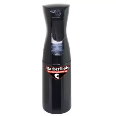 Характеристики товару Розпилювач для води BARBER TOOLS Spray Bottle напівавтомат чорний 150 мл
