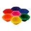 Набор чаш для покраски COMAIR Tint Bowl Rainbow Set 7 шт.