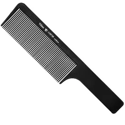 Отзывы к Расческа для стрижки VILINS Handle Comb Wide Carbon 230 мм