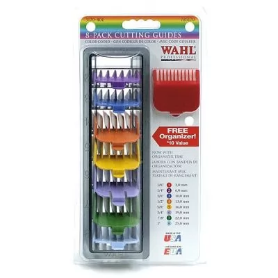 Сервісне обслуговування Набір насадок WAHL Comb Set 8 Piece Colors