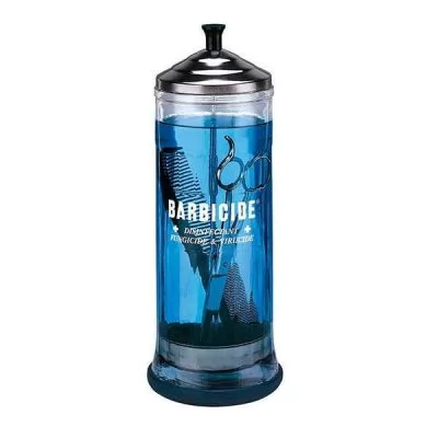 Скляний контейнер для стерилізації BARBICIDE Jar 1100 мл на www.solingercity.com