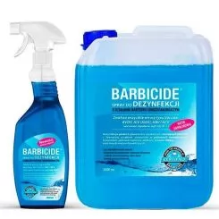 Фото Універсальний спрей для дезінфекції (без запаху) BARBICIDE Spray regular 1000 мл - 2