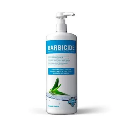 Сервисное обслуживание Жидкость для дезинфекции кожи и рук BARBICIDE Hand Disinfection 1000 мл