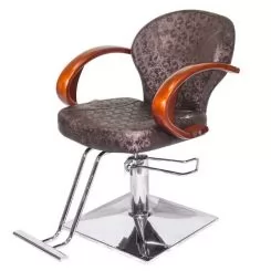 Фото Крісло перукарське HAIRMASTER Hairdresser Styling Chair Hydraulic Taras Brown - 1