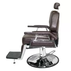 Фото Крісло перукарське HAIRMASTER Hairdresser Styling Chair Hydraulic Samson Barber-Shop Brown - 3