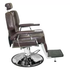 Фото Кресло парикмахерское HAIRMASTER Hairdresser Styling Chair Hydraulic Samson Barber-Shop Brown - 4