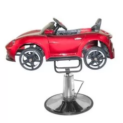 Фото Крісло перукарське HAIRMASTER Kids Salon Chair Hydraulic Ferrari Red - 3