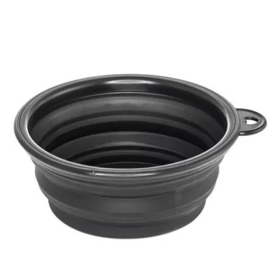 Миска для фарбування FARMAGAN Tint Bowl складна каучукова чорна на www.solingercity.com