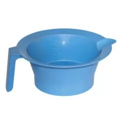 Фото Миска для покраски HAIRMASTER Tint Bowl с делениями голубая - 1