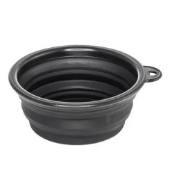 Фото Миска для фарбування HAIRMASTER Tint Bowl складна каучукова чорна - 1