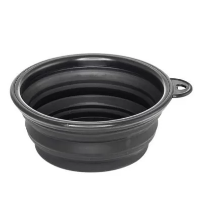 Миска для фарбування HAIRMASTER Tint Bowl складна каучукова чорна на www.solingercity.com