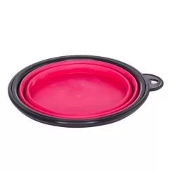 Фото Миска для фарбування HAIRMASTER Tint Bowl складна каучукова червона - 2