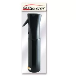 Фото Розпилювач для води HAIRMASTER Spray Bottle напівавтомат чорний 300 мл - 3