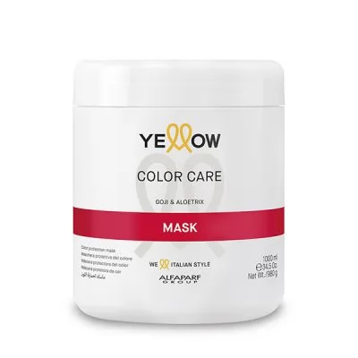 Фотографии Маска для волос YELLOW COLOR CARE MASK для защиты цвета 1000 мл