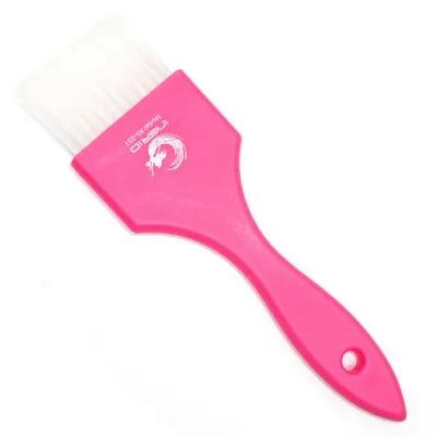 Сервісне обслуговування Пензель для фарбування волосся INGRID Tint Brush екстра-широкий рожевий