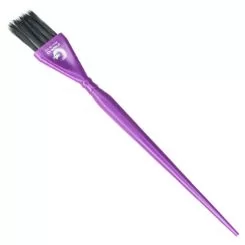 Фото Кисть для покраски волос INGRID Tint Brush экстра-узкая лиловая - 1