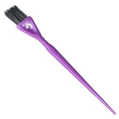 Кисть для покраски волос INGRID Tint Brush экстра-узкая лиловая на www.solingercity.com