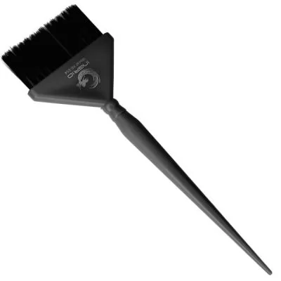 Кисть для покраски волос INGRID Tint Brush широкая черная на www.solingercity.com