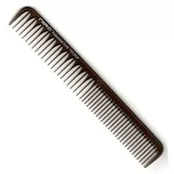 Фото Гребінець для волосся INGRID Y25 DURACON GALAXY GLITTER W/Ш зубчики чорний 20 см - 1