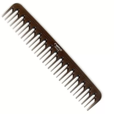 Характеристики товару Гребінець для волосся INGRID Y25 DURACON GALAXY GLITTER YV зубчики чорний 19 см